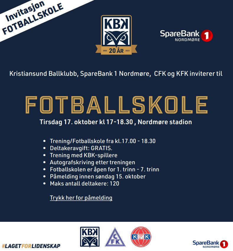 Sparebank 1 Nordmøre Fotballskole
